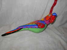 Deco: Ceramic Green-Bottomed Parrot #2025