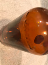 Vintage Amber Medicine Bottle (621)