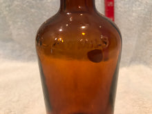 Vintage Amber Medicine Bottle (621)