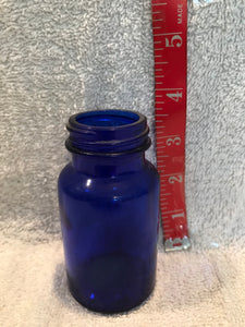 Vintage CoBalt Blue Bottle (624)