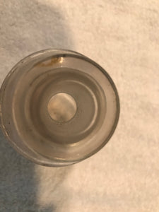 Vintage Clear Medicine Bottle (625)