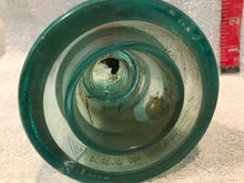 Vintage Dark Green Whitall Insulator (20)