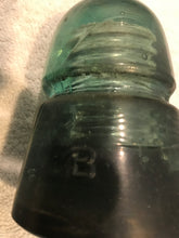 Vintage Dark Green Insulator (21)