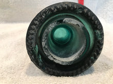 Vintage Dark Green Hemingray Insulator (25)