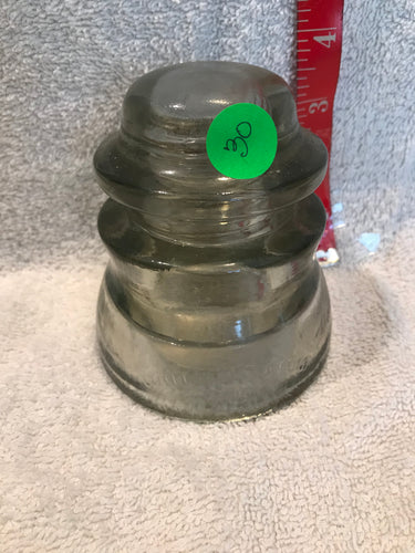 Vintage Clear Hemingray Insulator (30)