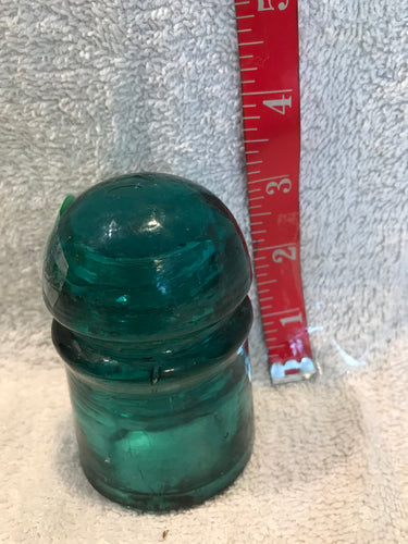 Vintage Dark Green Brookfield Insulator (35)