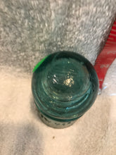 Vintage Aqua Brookfield Insulator (36)