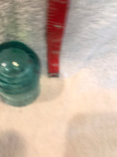 Vintage Aqua W. Brookfield Insulator (37)