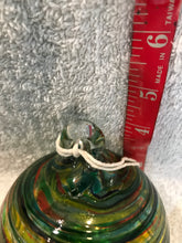 Vintage Striped Ball on String (703)