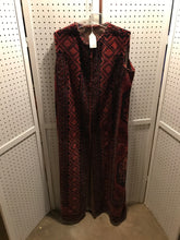 Antique Oriental, Heavy, Long Vest (15A)