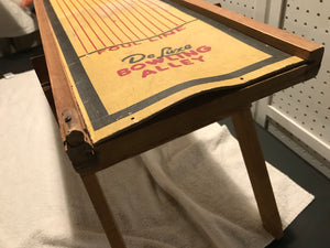 Vintage Deluxe Tabletop Bowling Alley (843)