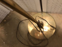Vintage Brass Adjustable Neck Floor Lamp (#8)