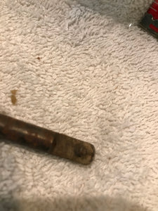 Antique Wooden Handled Tool with Button End (?) #72