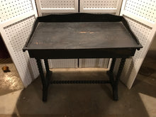 Vintage Spooled-Legged, One Drawer Washing Stand