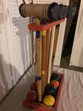 Vintage J C Higgins Croquet Set (842)