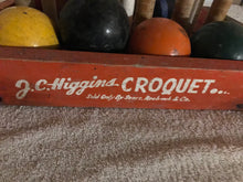 Vintage J C Higgins Croquet Set (842)