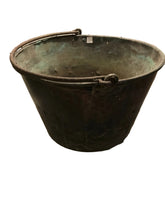 Vintage Brass or Brass & Copper, Handled Planter (25)