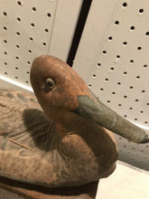 Vintage Pair of 1930s or '40s Canvas Duck Decoys #61