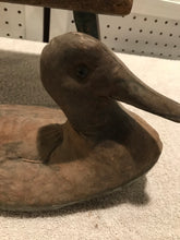 Vintage Pair of 1930s or '40s Canvas Duck Decoys #61