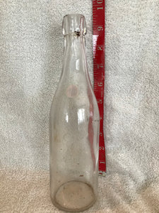 Vintage Clear Beverage Bottle (111A)