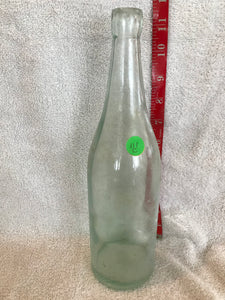 Vintage Light Greenish Beverage Bottle (111C)