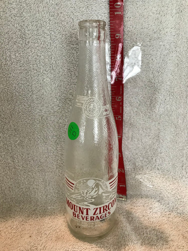 Vintage Mount Zircron Beverage Bottle (111D)