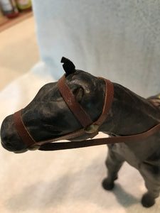 Leather wrapped Horse #2063