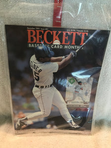 Vintage Beckett Baseball Card Magazine 1991 (#7g)