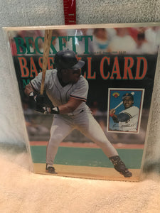 Vintage Beckett Baseball Card Magazine August 1989 (#6g)