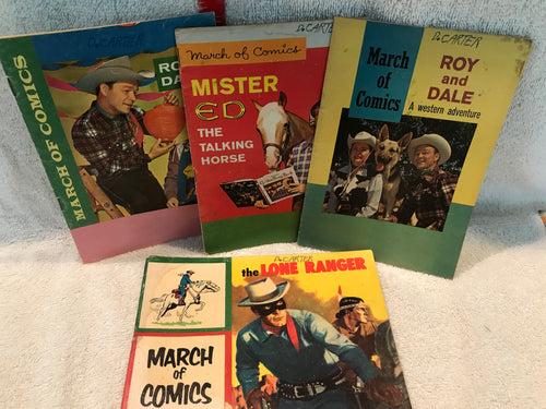 Vintage 4 Western March of Comics Comic Books 15