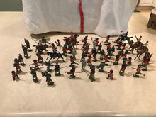 Antique Set of 55 Britian England Painted Lead Soldiers #2060