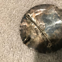 Vintage Opal & Sterling Silver Pin/Pendant (498)