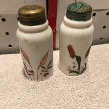 Vintage Porcelain Asian Hand Painted Salt & Pepper Shakers (409)
