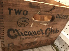 Vintage Cliquot Club Beverages Crate (#3a)