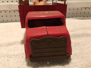 Vintage USA Structo Army Truck With Canvas Top #2055