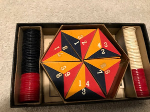 Vintage Parker Bros Inc 1930s Contack Game (836)