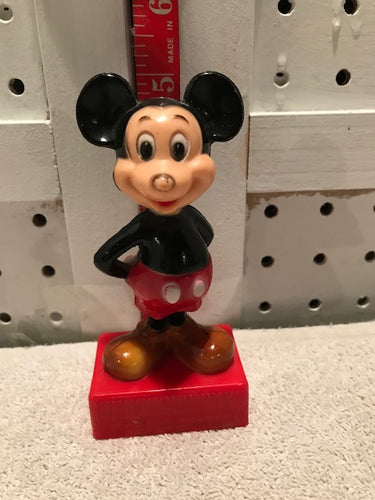 Vintage Plastic Mickey Mouse Pencil Sharpener #2051