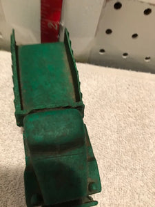 Vintage Green Rubber Army Truck Toy (#18)