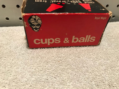 Vintage Cup & Balls Game  By Royal Magic (829)