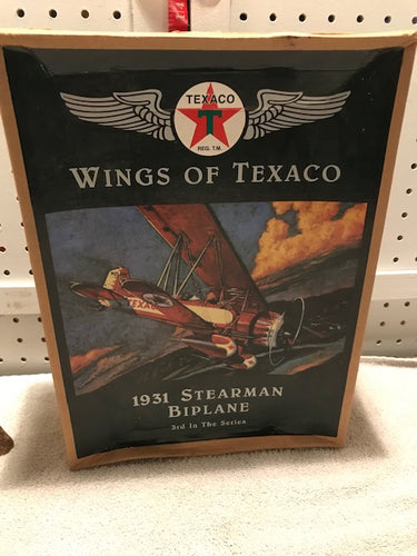 Vintage Wings of Texaco 1931 Tearman BiPlane Bank (#15)