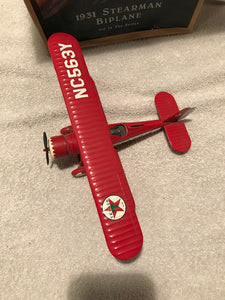 Vintage Wings of Texaco 1931 Tearman BiPlane Bank (#15)