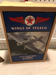 Vintage Wings of Texaco 1932 Northrop Gamma Diecast Toy Plane (#14)