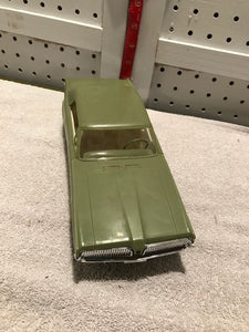 Vintage 1967 Green Plastic Mercury Cougar Toy Car (#11)