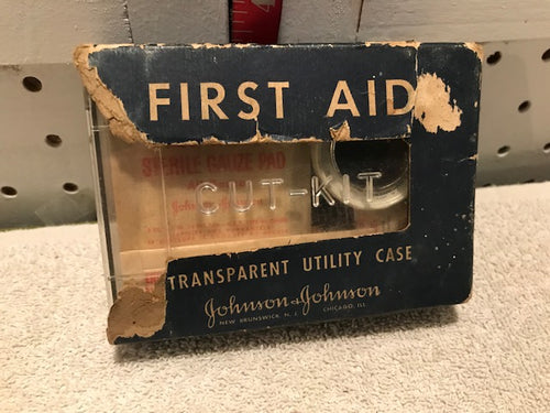 Vintage Johnson & Johnson First Aid Kit (5A)