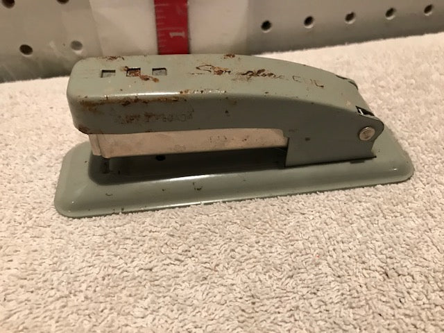 Vintage Swinyline Small Grey Stapler (#608)