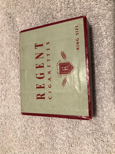 Vintage Regent Cigarettes Box King Size (#2a)