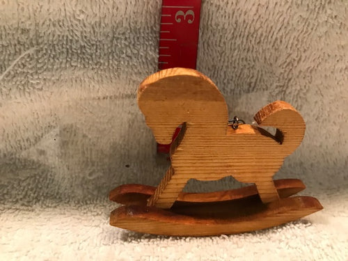 Wooden Rocking Horse Ornament (11)