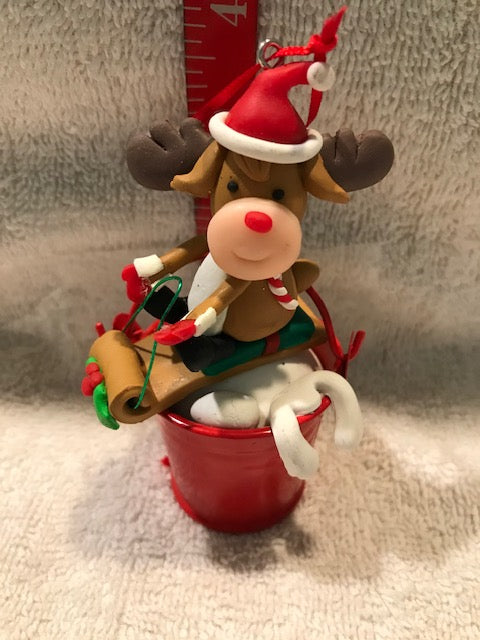 Dog In Bucket Ornament (12)