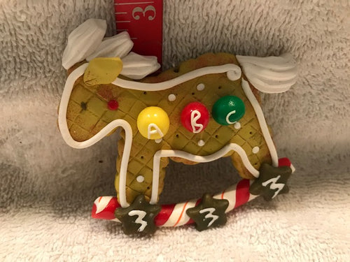 Ceramic Colorful Rocking Horse Christmas Ornament (14)