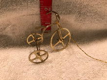 Golden Tricycle Christmas Ornament (18)